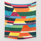 The hills run to infinity Wall Tapestry Gallery Image 4