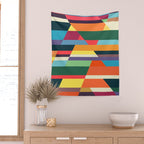 The hills run to infinity Wall Tapestry Gallery Image 2