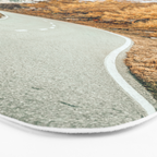 Snow + Golden Pine Photography Landscape Wall Decor, Scenic Nature Bath Mat Gallery Image 3