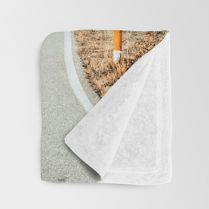 Snow + Golden Pine Photography Landscape Wall Decor, Scenic Nature Throw Blanket Gallery Image 3