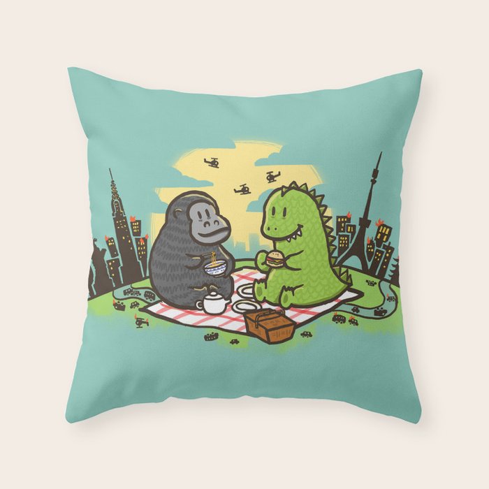 Let's have a break Throw Pillow Gallery Image 6