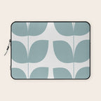 Mid Century Modern Leaves 01 Laptop Sleeve Gallery Image 1