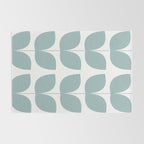 Mid Century Modern Leaves 01 Rug Gallery Image 2