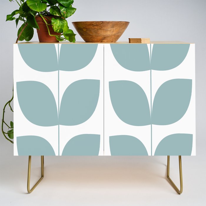 Mid Century Modern Leaves 01 Credenza Gallery Image 1