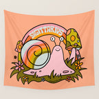 Sagittarius Snail Wall Tapestry Gallery Image 4
