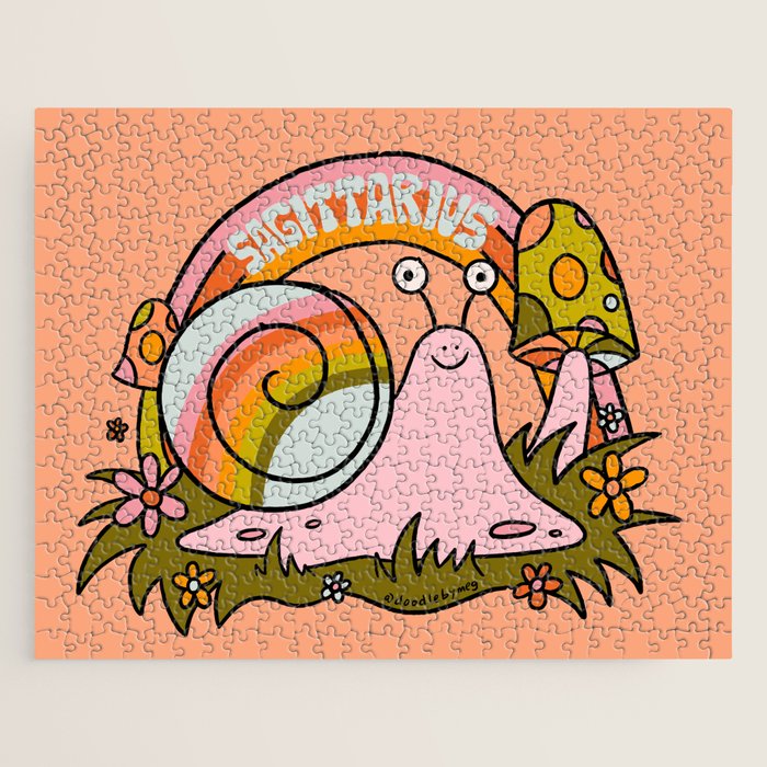 Sagittarius Snail Jigsaw Puzzle Gallery Image 1
