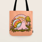 Sagittarius Snail Tote Bag Gallery Image 1