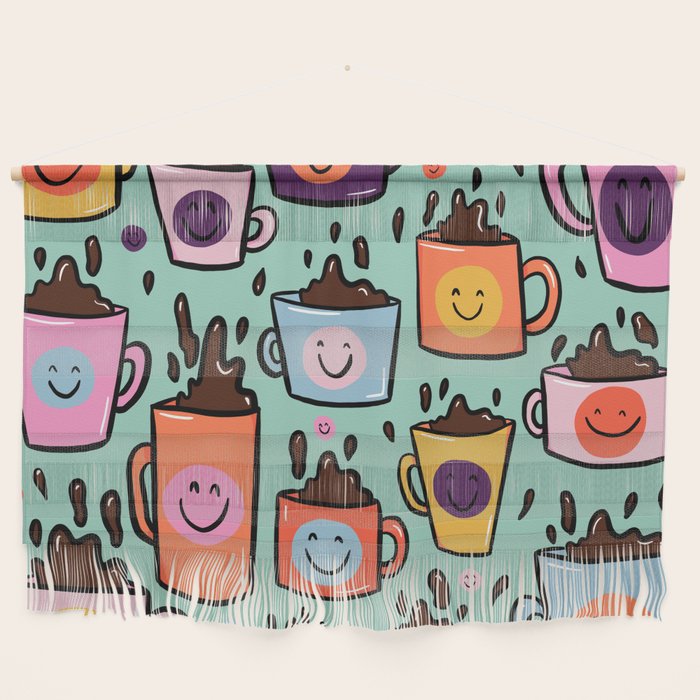 Smiley Coffee Wall Hanging Gallery Image 1
