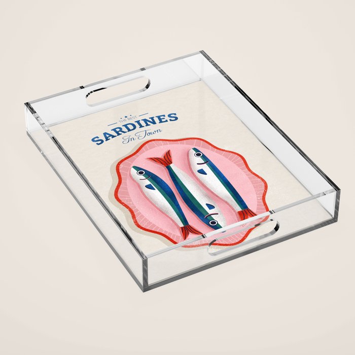The Best Fish In Town Acrylic Tray Gallery Image 1