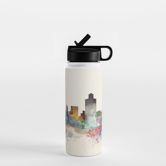 salt lake city skyline Water Bottle Gallery Image 1