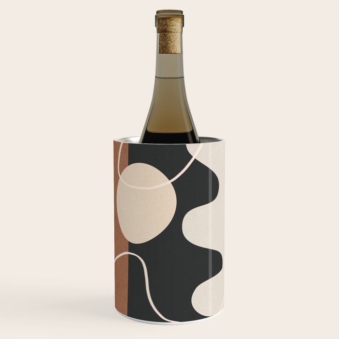 Minimal Colorful Abstract Shapes 5 Wine Chiller Gallery Image 1