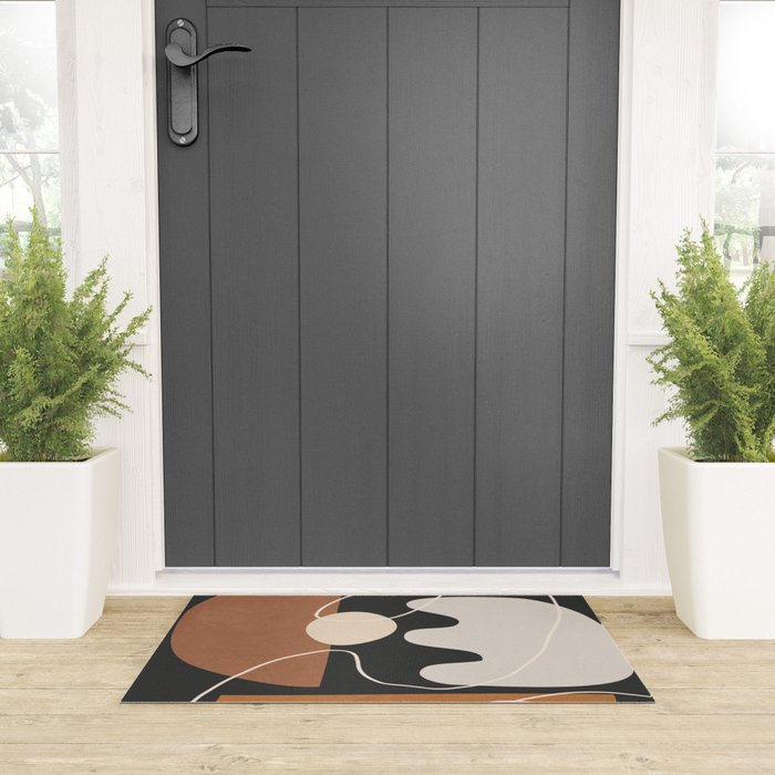 Minimal Colorful Abstract Shapes 5 Welcome Mat Gallery Image 3