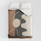 Minimal Colorful Abstract Shapes 5 Duvet Cover Gallery Image 6