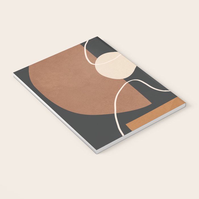 Minimal Colorful Abstract Shapes 5 Notebook Gallery Image 3