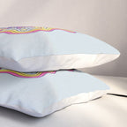 Orcas of Earth | Ocean Conservation Art Pillow Sham Gallery Image 3