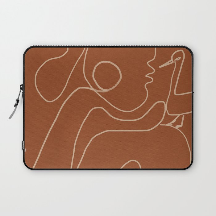 Gentle Abstract Line 2 Laptop Sleeve Gallery Image 1