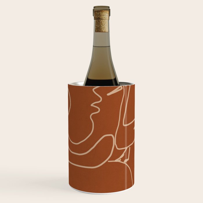Gentle Abstract Line 2 Wine Chiller Gallery Image 3