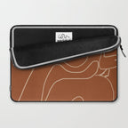 Gentle Abstract Line 2 Laptop Sleeve Gallery Image 2