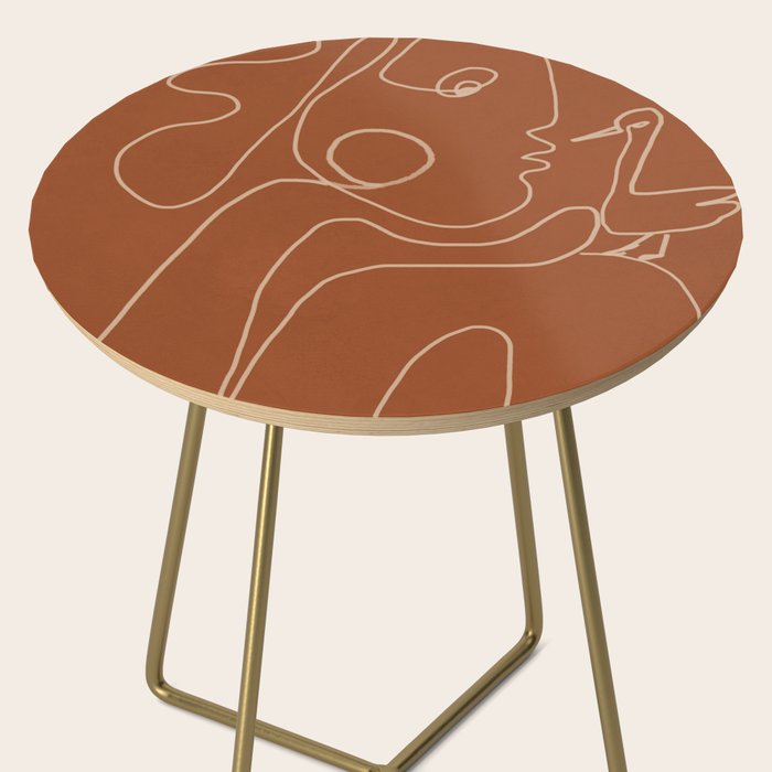 Gentle Abstract Line 2 Side Table Gallery Image 2