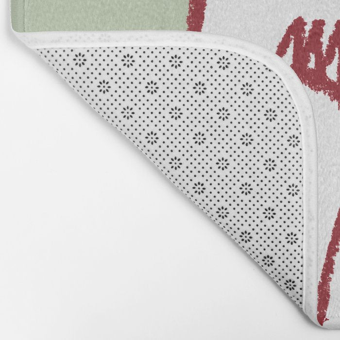 No peeking polar bear Bath Mat Gallery Image 2