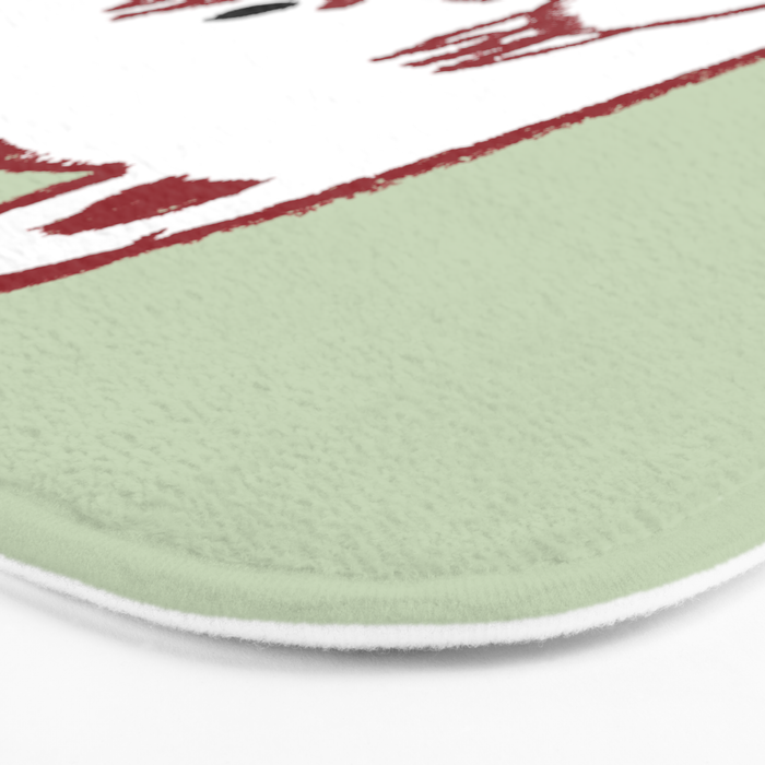 No peeking polar bear Bath Mat Gallery Image 3