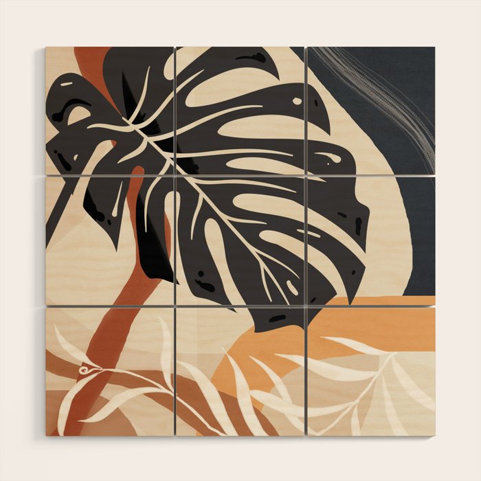 Wild Garden 03 Wood Wall Art Gallery Image 1