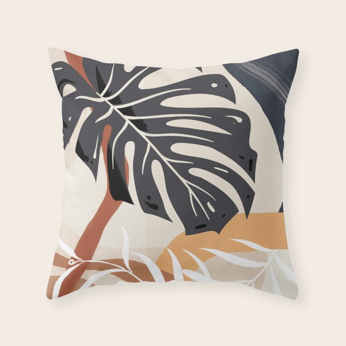 Wild Garden 03 Throw Pillow Gallery Image 1