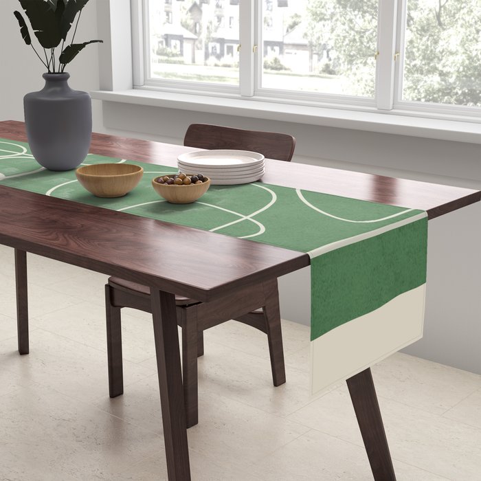 Lines in Space 7 Table Runner Gallery Image 2