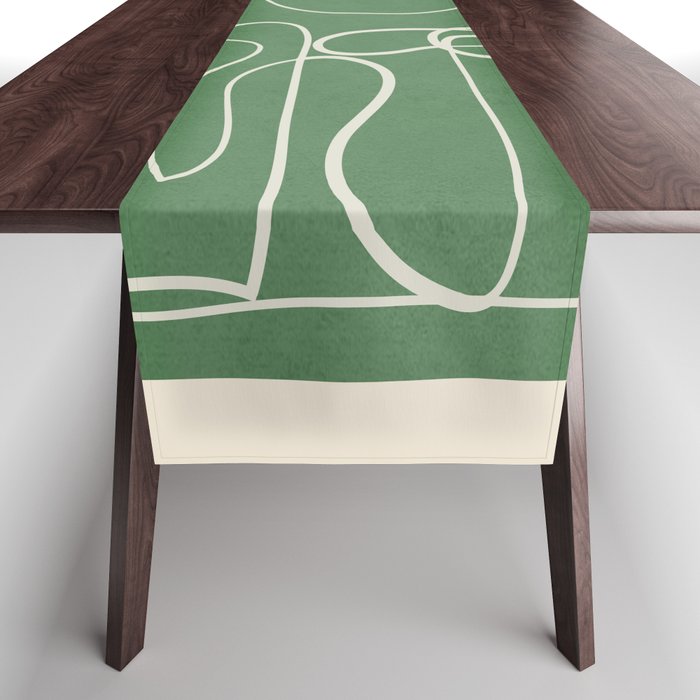 Lines in Space 7 Table Runner Gallery Image 1