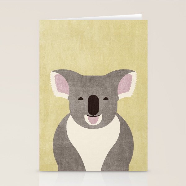 FAUNA / Koala Bear Stationery Card Gallery Image 2