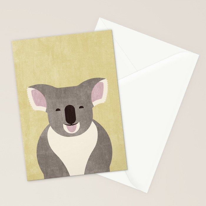 FAUNA / Koala Bear Stationery Card Gallery Image 2