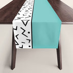 Memphis Pattern 33 / 80s - 90s Retro Table Runner Gallery Image 1