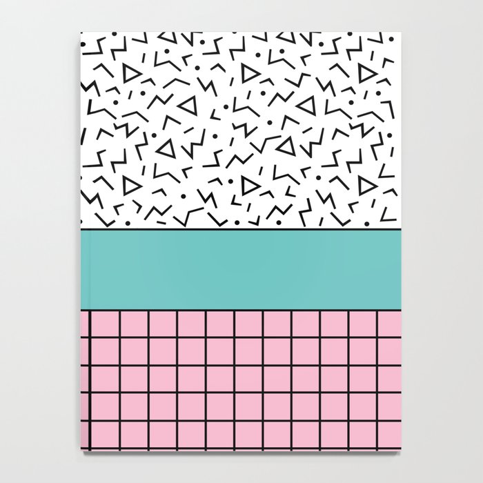 Memphis Pattern 33 / 80s - 90s Retro Notebook Gallery Image 4