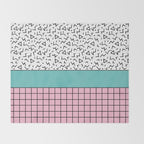 Memphis Pattern 33 / 80s - 90s Retro Throw Blanket Gallery Image 2