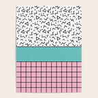 Memphis Pattern 33 / 80s - 90s Retro Poster Gallery Image 4