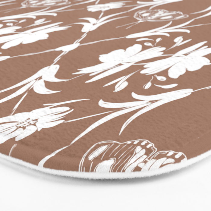 Bohemian Moth Haven  Bath Mat Gallery Image 3