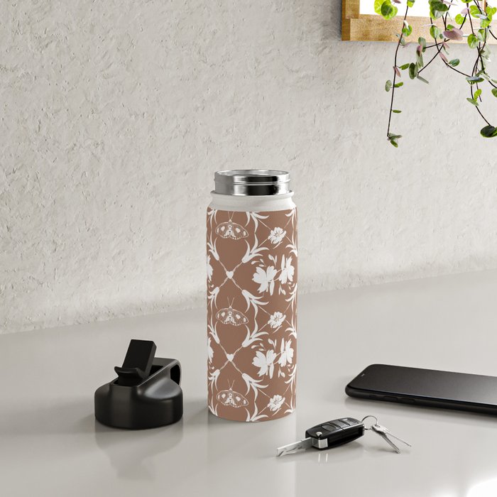 Bohemian Moth Haven  Water Bottle Gallery Image 4