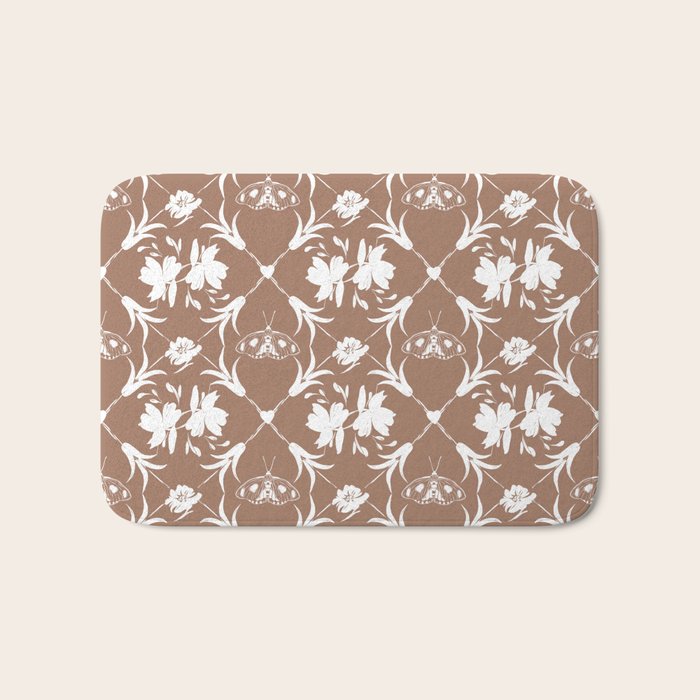 Bohemian Moth Haven  Bath Mat Gallery Image 1