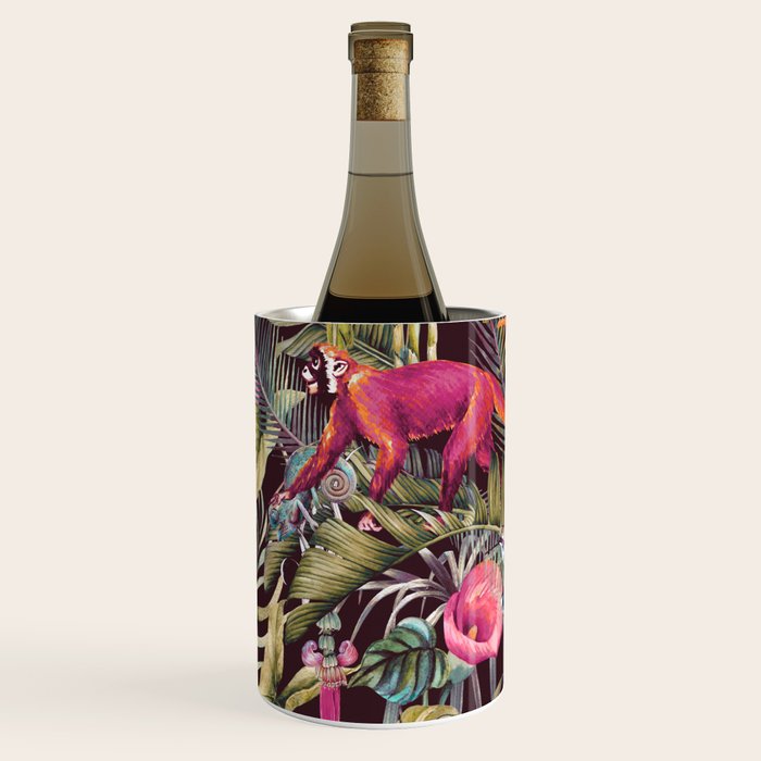 Fantasy in the nocturnal tropical jungle Wine Chiller Gallery Image 1