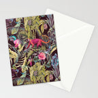 Fantasy in the nocturnal tropical jungle Stationery Card Gallery Image 2