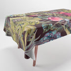 Fantasy in the nocturnal tropical jungle Tablecloth Gallery Image 1