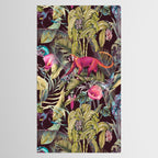 Fantasy in the nocturnal tropical jungle Tablecloth Gallery Image 2