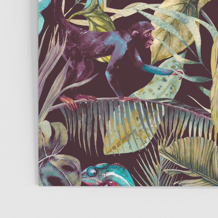 Fantasy in the nocturnal tropical jungle Poster Gallery Image 3