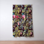 Fantasy in the nocturnal tropical jungle Window Curtain Gallery Image 3