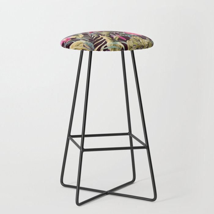 Fantasy in the nocturnal tropical jungle Stool Gallery Image 1