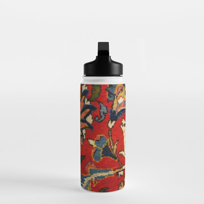 Persian Floral Animal Rug Print Water Bottle Gallery Image 3