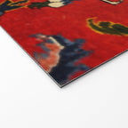 Persian Floral Animal Rug Print Welcome Mat Gallery Image 2