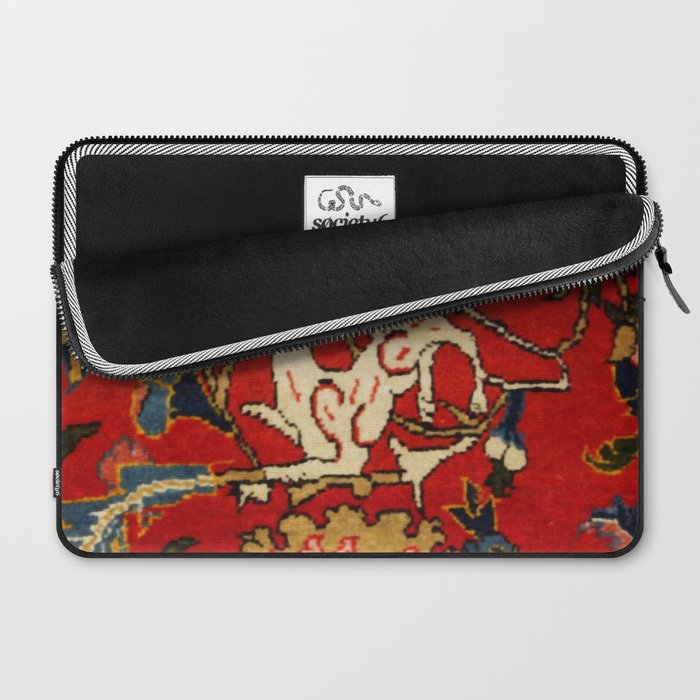 Persian Floral Animal Rug Print Laptop Sleeve Gallery Image 2