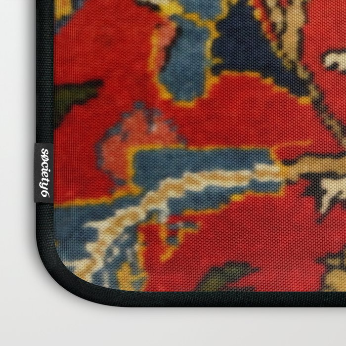 Persian Floral Animal Rug Print Laptop Sleeve Gallery Image 3