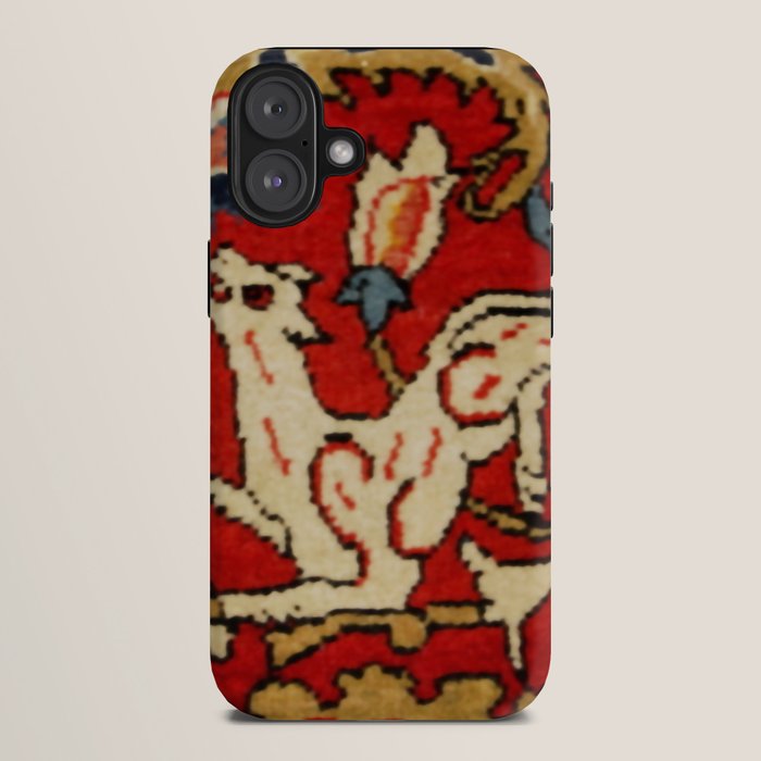 Persian Floral Animal Rug Print iPhone Case Gallery Image 10